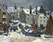 Hayley Lever Winter, St. Ives china oil painting artist